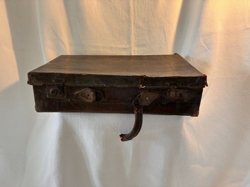 Vintage luggage hard - vintage, suitcase