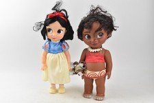 Disney Animators Collection Baby Moana Doll & Snow White Pre Loved 