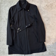 Sarah Pacini Wool Zip Coat