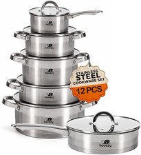 12PC Cookware Set - Saucepan
