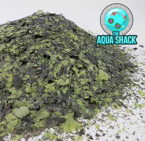 Veggie flake fish food - flake,