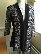 Barker & Pattichis Ladies Unstructured Evening Jacket Size 14