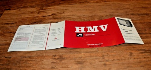 Vintage hmv 2818 television - television, tv
