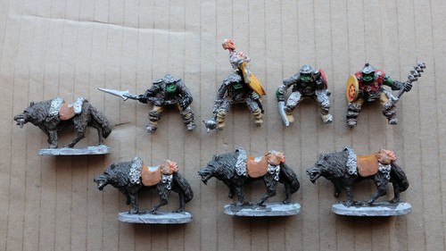 Orc wolf riders standard - 4x,