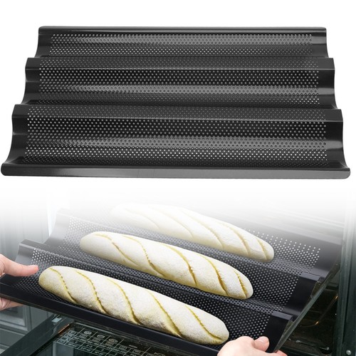 Wave baguette baking tray - 3,