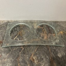 Clear glass soap arc - clear,
