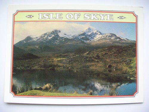Skye postcard panoramic view - postcard,