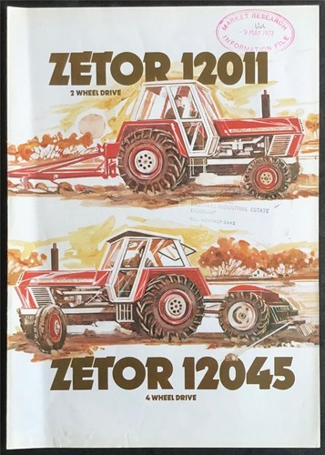 Zetor 12011 12045 tractors - zetor,