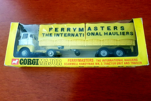 Corgi toys major 1147 - corgi, scammell