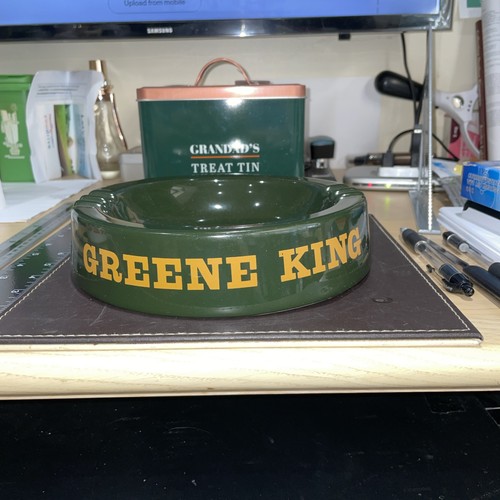 Vintage greene king ashtray - ,