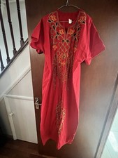 Red Egyptian Kaftan XL