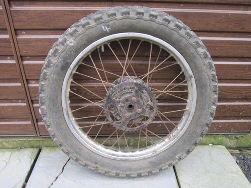 Yamaha dt50 rear wheel - wheel, &