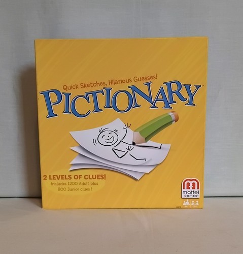 Pictionary board game - board,