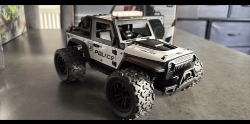 Remote control police jeep - control, rc