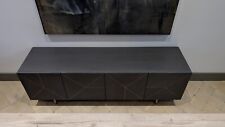 John Lewis Mendel TV Stand Sideboard (Swoon model), Grey with Gold/Bronze trims.