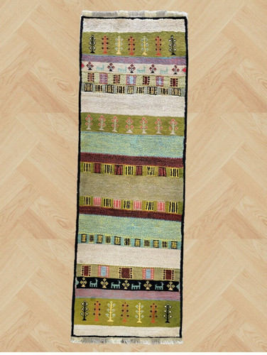Fine gabbeh rug - fine, hand