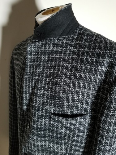 46r bachrach black gray knit - bachrach,