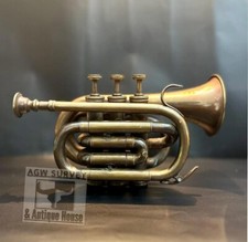 Antique Brass Trumpet Students