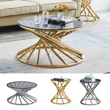 Luxury Gold Coffee Side Table