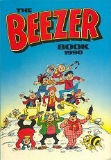 The beezer book - book, 1990