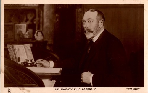 His majesty king george - george, v