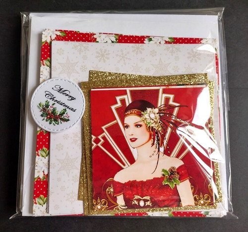 Luxury christmas card making - 4,