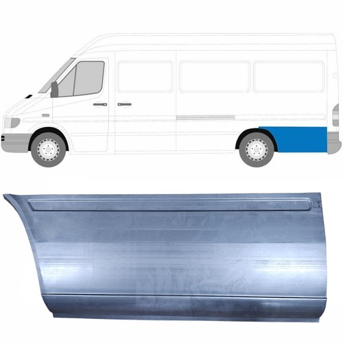 Rear fender rear section