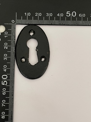 Vintage solid steel - vintage, oval