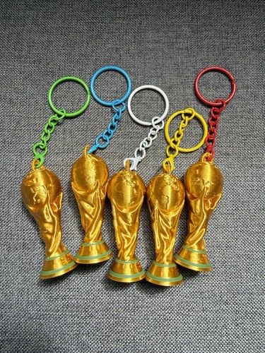 World cup trophy keyring - cup,