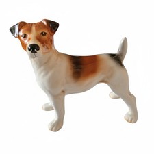 Melba Ware Jack Russell Figurine Large Vintage Ceramic Ornament