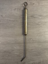 Vintage brass grease gun or