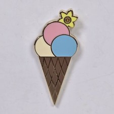 Ice Cream Charity Pin Badge