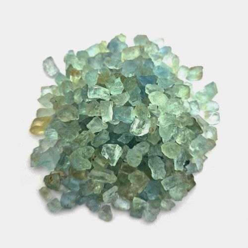 Natural aquamarine raw - natural, rough