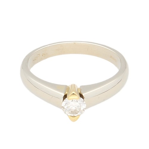 18carat white yellow gold - 18carat,
