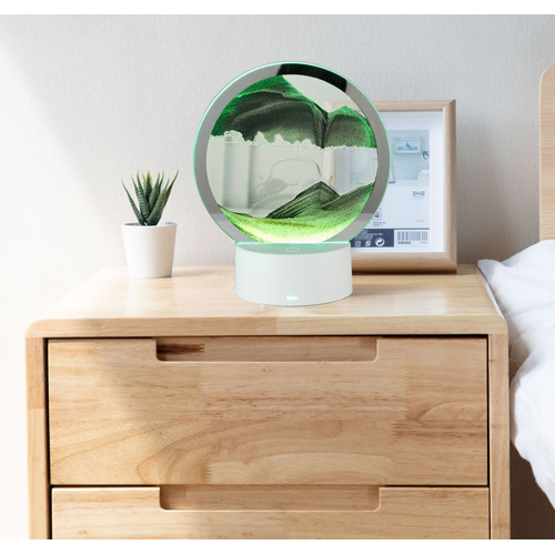 Sandpainting table lamp - sandpainting,