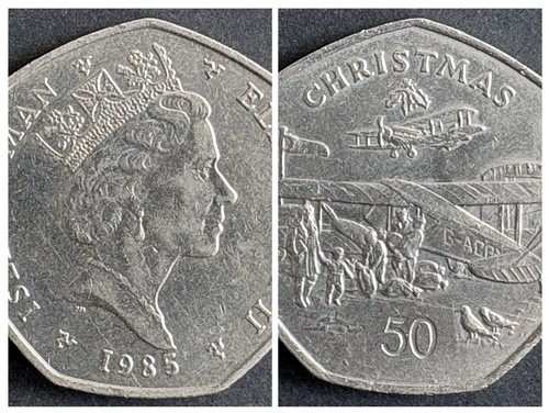 Isle man 1985 christmas - of,