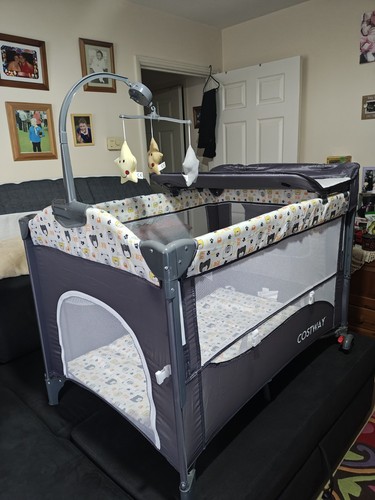 Gymax baby travel - gymax, cot