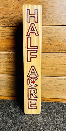 Half acre beer gone away - half,