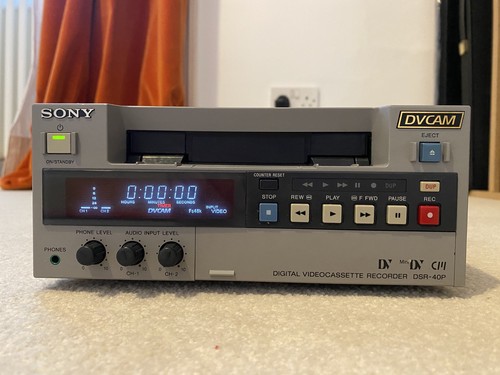 Sony dsr 40p dvcam - dvcam/minidv, deck