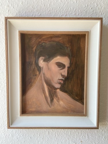 Oil painting portrait - of, man