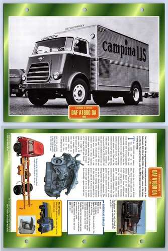 Daf a1600 1968 flatbeds - 1968,