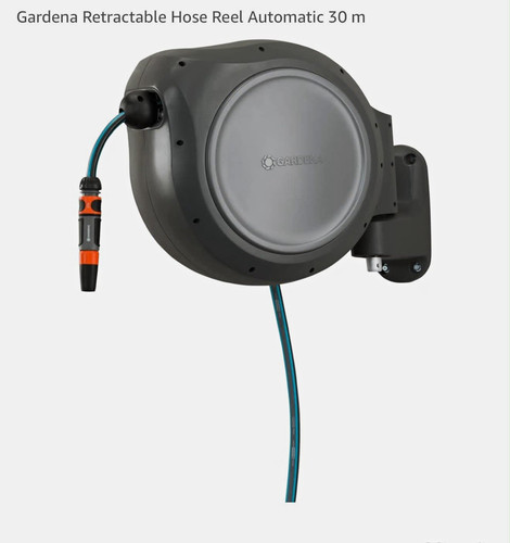 Gardena retractable hose reel - retractable,