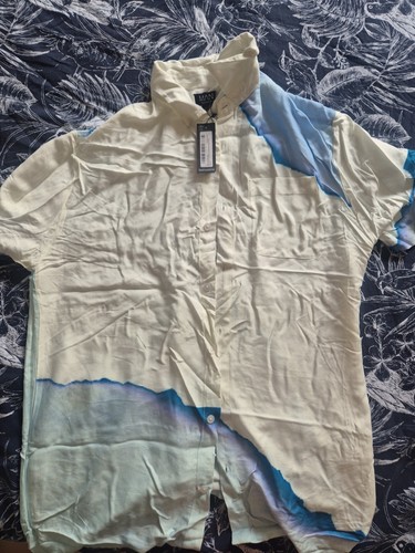 Short sleeve oversized viscose - sleeve,