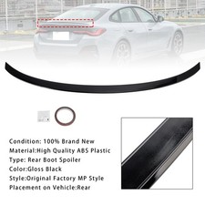 Gloss Black Rear Boot Spoiler