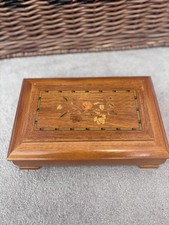 Musical Inlaid Wood Jewellery