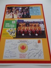 PARTICK THISTLE FC 1971 SCOTTISH LEAGUE CUP FINAL ALEX RAE JIMMY BONE McQUADE