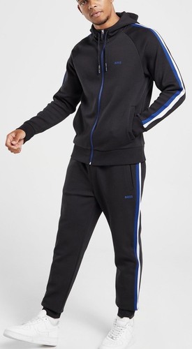 Boss full zip hooded tracksuit - boss,