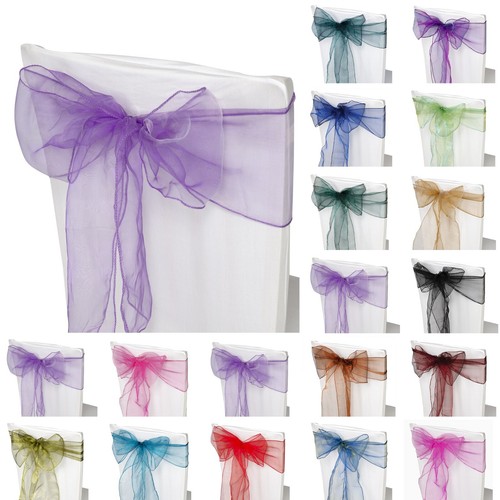 100pcs 17x280cm organza - 1-100pcs,