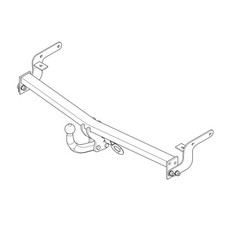 Westfalia Towbar for Peugeot 207 Hatchback 2006-2014 - Swan Neck Tow Bar