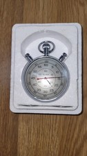 1988 Slava Split Seconds Pocket Watch USSR Soviet Russian Full Working Order